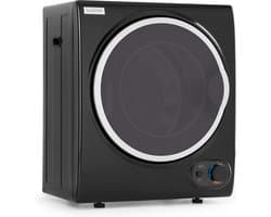 Jet Set 2500 wasdroger, luchtafvoerdroger, 850 W, energieklasse G, 2,5 kg, 50 cm, zwart
