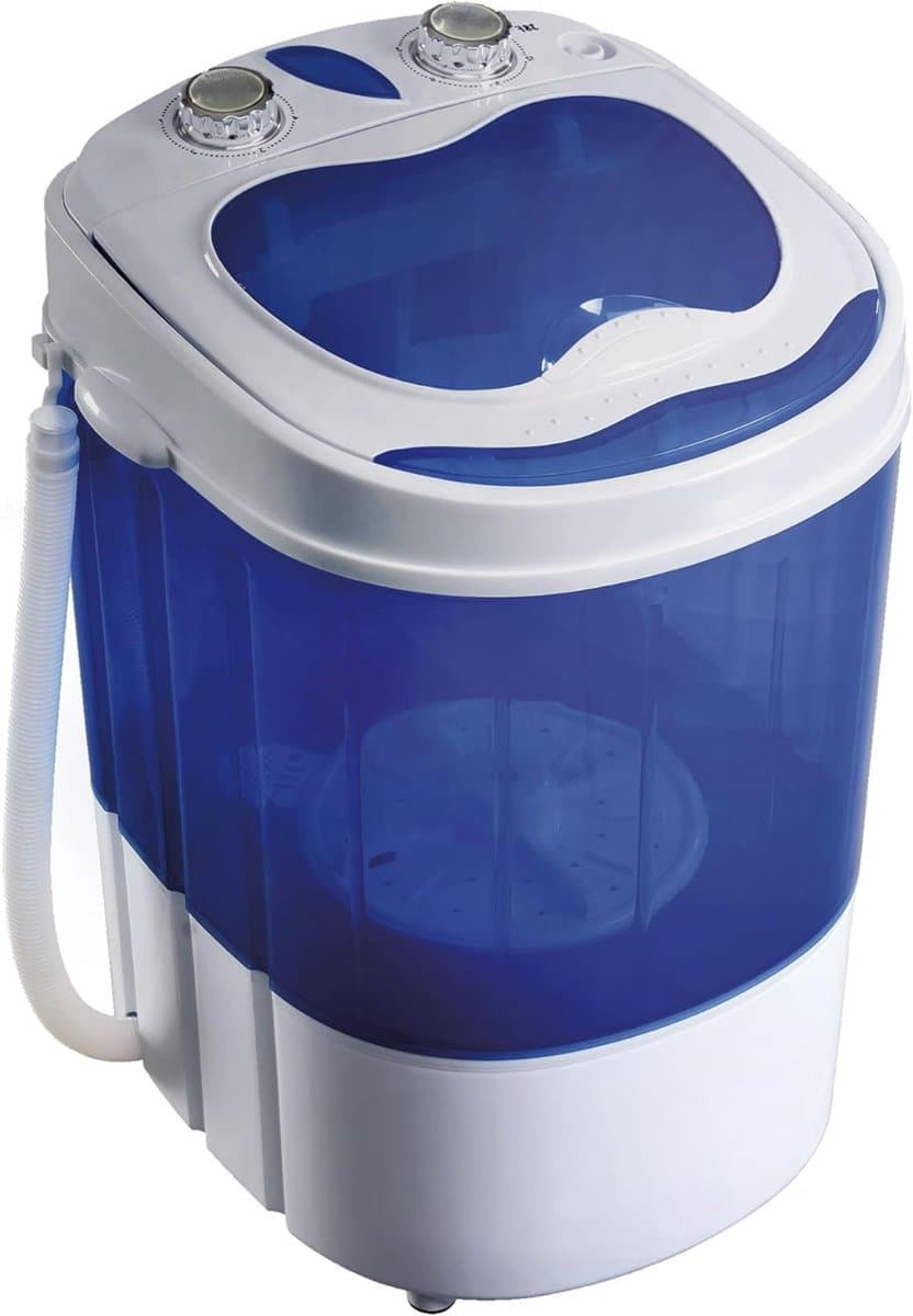Mini Wasmachine - 3kg Capaciteit - Camping & Caravan - Lichtgewicht - Centrifuge - Waterbesparend — afbeelding 1