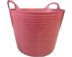Mand flexibel, FlexBag Roze 28 liter