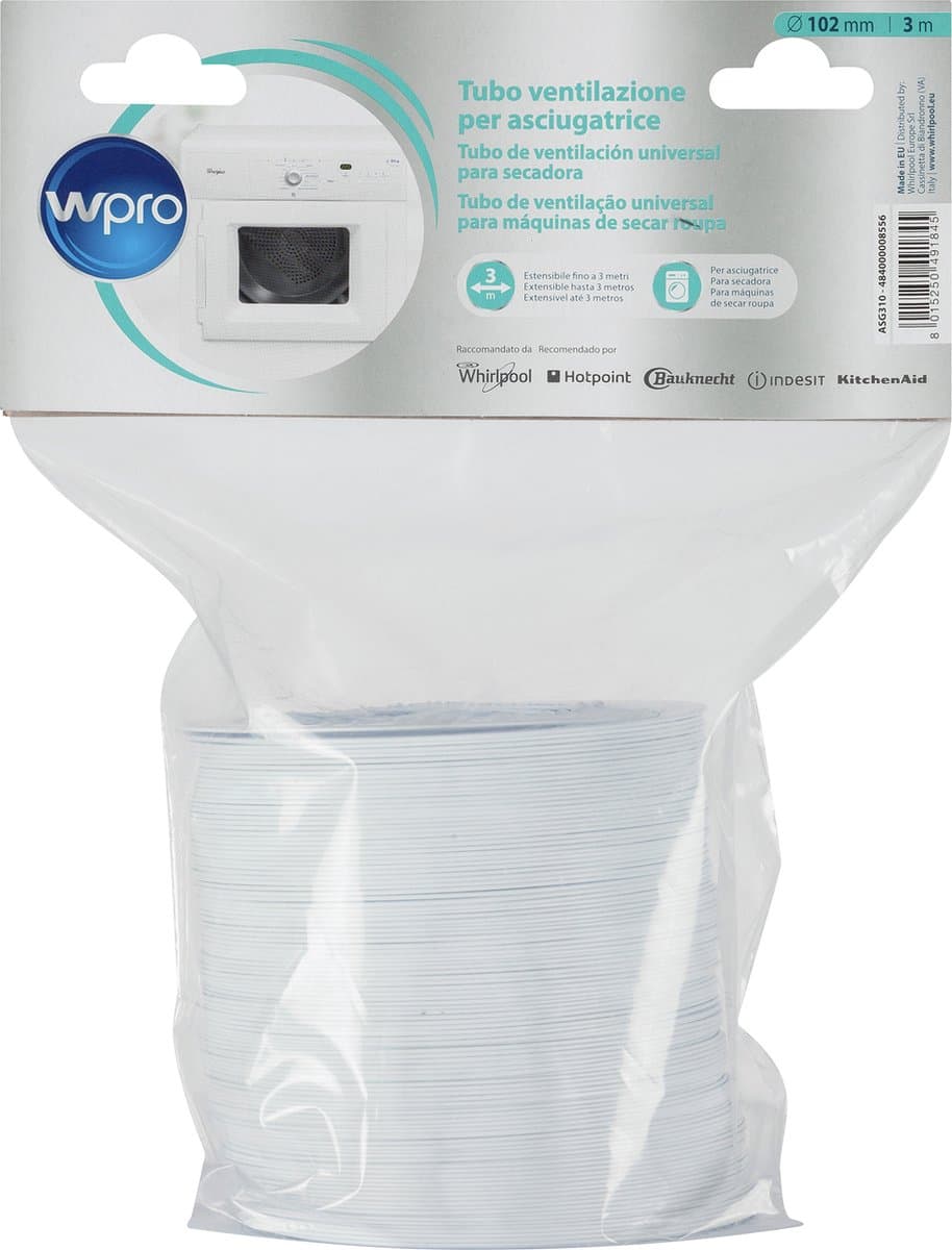 Afvoerslang voor wasdroger (Ø100 mm x L — afbeelding 1