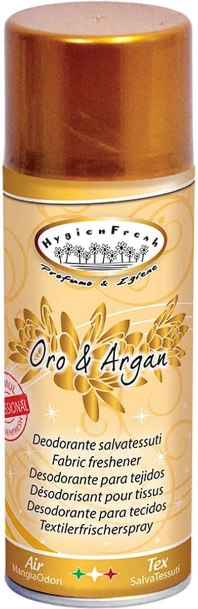HygienFresh Oro & Argan textielspray 400 ml — afbeelding 1