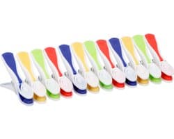 Lifetime Clean Wasknijpers 8,2 X 4 Cm Kunststof 12 Stuks