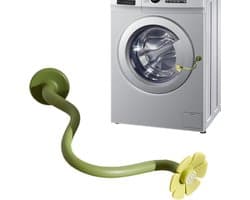 Magnetische Deurstopper - Wasmachine Deurhouder - Ventilatie Wasmachine - Bloemenontwerp Antislip - 9.5 x 4.5 x 16 cm - Groen Blauw