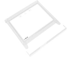 Droogkast Stapelkit - Wasdroger Opzet - Apparaten Combineren - Universeel Verstelbaar - 60 cm Breed - Wit