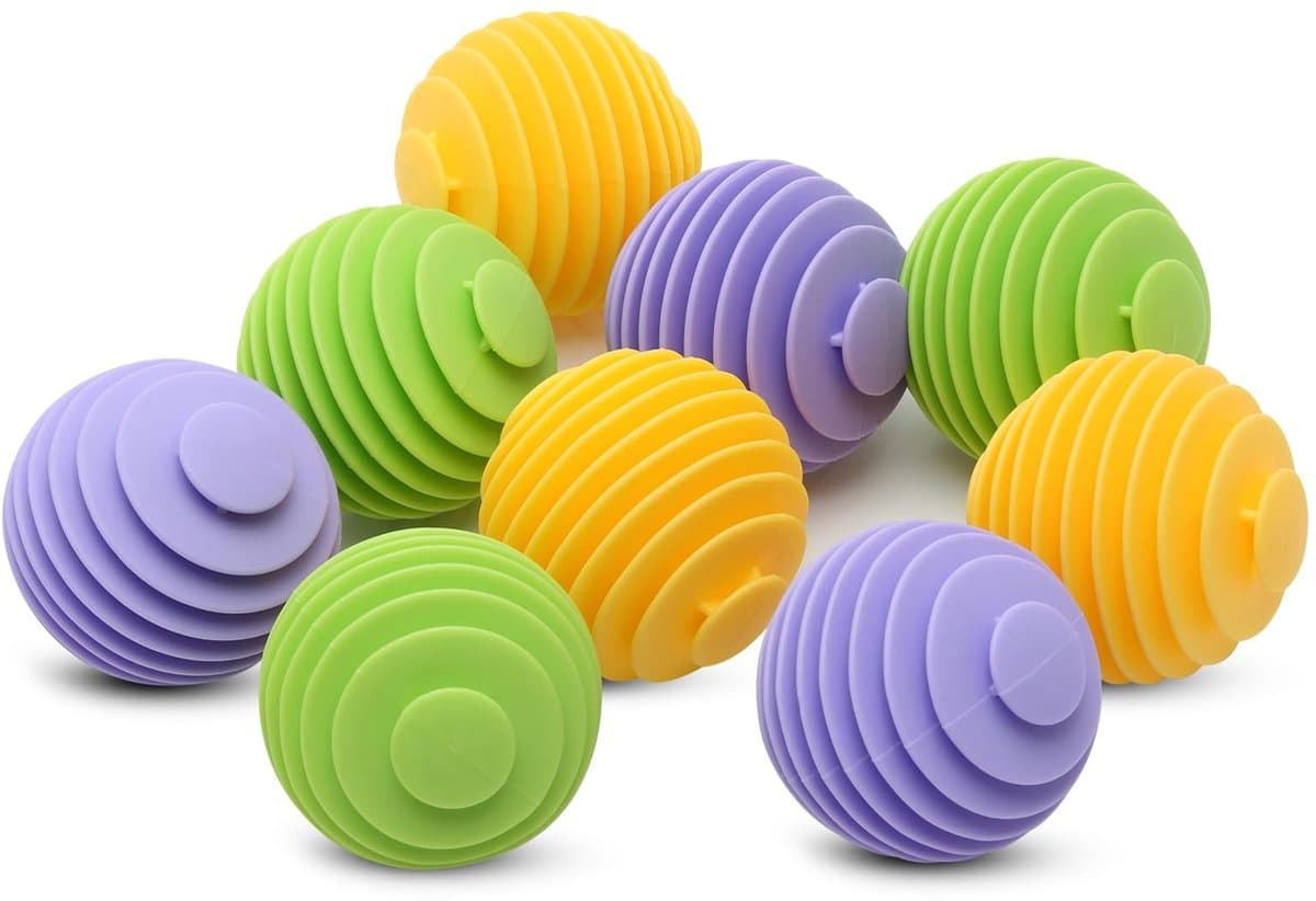 Solidchoice - Wasballen voor Wasmachine, Set van 9 Herbruikbare Drogerballen — afbeelding 1