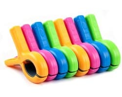 8 stuks handdoekklemmen voor strandligstoelen, grote wasknijpers, winddichte strandhanddoekclips, sterke handdoekclips, strandklemmen voor ligstoelen, badhanddoek, cruise, vakantie, strandaccessoires