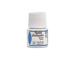 Pébéo Setacolor Witte Textielverf - 45ml textielverf voor donkere en lichte stoffen