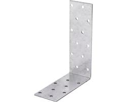 Stalen Ankers - Hoekverbinders - Bouw Montage - Zware Belasting - 120x95x40x2mm - Verzinkt