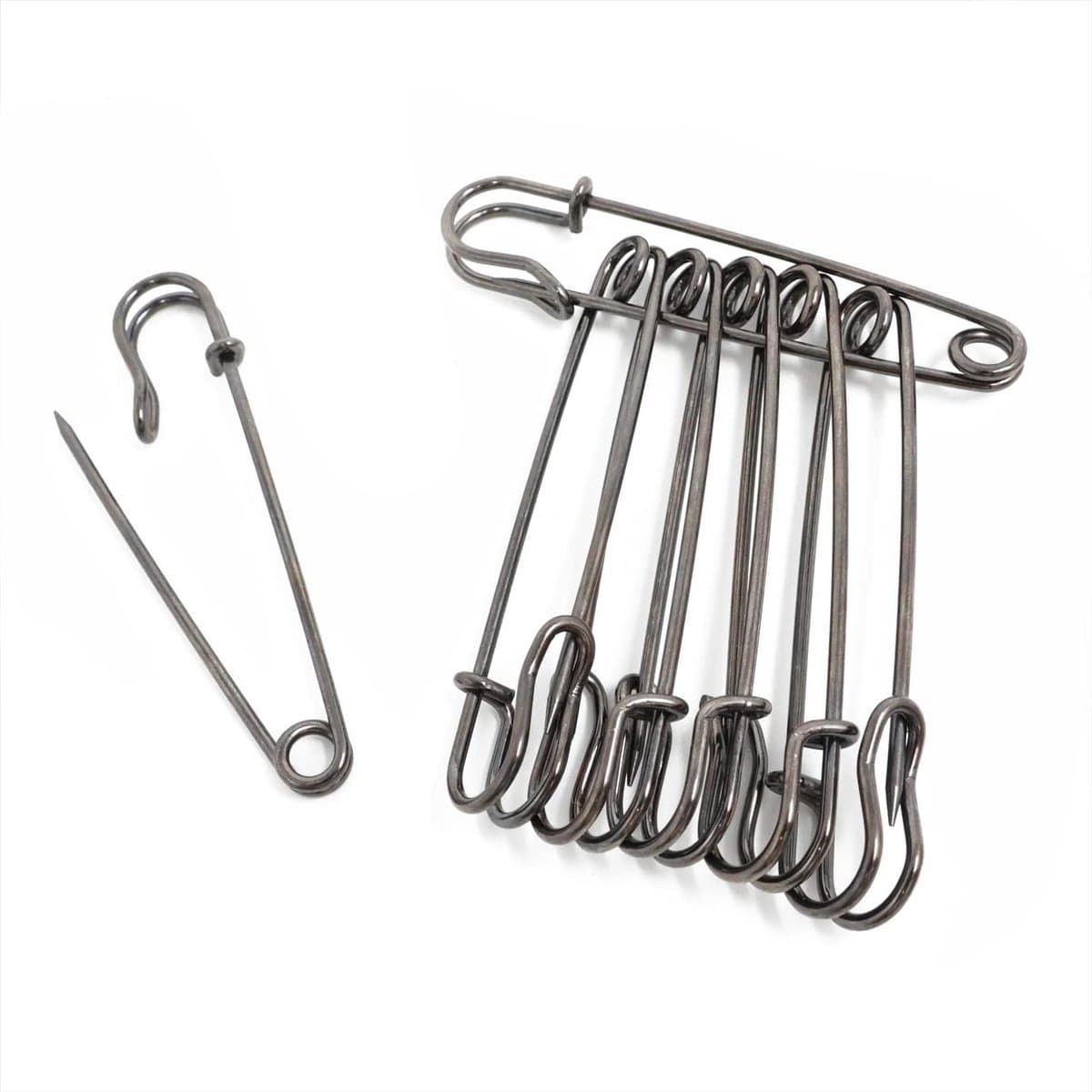 Extra Grote Veiligheidsspelden - Robuuste Dekenspelden - Kleding Repareren - Ijzeren Constructie - 75 cm - Gemengd — afbeelding 1
