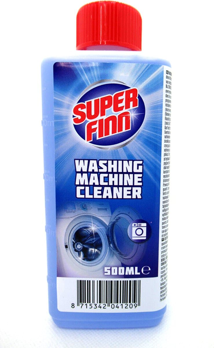 Super Finn Wasmachine Cleaner - 500 ML - Wasmachine reiniger - Schoonmaken - Wassen - Kalkverwijderaar — afbeelding 1
