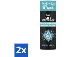 2 x Lenor Unstoppables - Geurbooster - Fris - 13 Wasbeurten - Lenor Unstoppables - Geurbooster - Wasverfrissers - Langdurige Geur - Frisse Geur