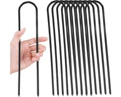 Grondankers voor Tenten en Trampolines - Set van 10 stuks - 30 cm - Verzinkt Staal