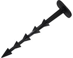 Grondankers - Haringen grondpennen - Worteldoek bevestigen - Hoge UV-stabiliteit - 15 cm lengte