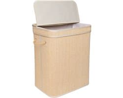 Wasmand - 90 liter - opvouwbaar - bamboe