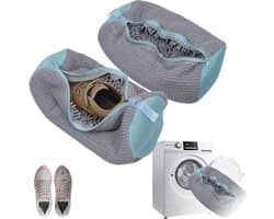 Allecto Premium - Wasschoenentas voor Sneakers met Bufferbescherming - 39x19cm - Wasmachine - Mesh - Schoenen Wassen - Schoenwaszak - Sneakers - Waszak