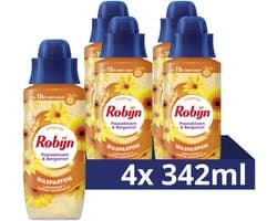 Robijn Intense Wasparfum - Passiebloem & Bergamot - geeft je kleding een langdurige, intense geur - 4 x 342 ml — afbeelding 1
