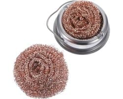 1set Soldering Tip Cleaner Met Basis Verstelbare Reinigingsbal Voor Soldeerpunt Hittebestendig Efficiënt Onderhoud Voor Soldeerprojecten Geschikt Voor Diverse Soldeerpunttypes