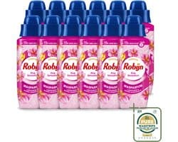 12 x Robijn – Wasparfum – Intense Pink Sensation – 342 ml - Wasstrips - Wasparfum - Wasgeur - Geurboost - Wasmiddel - Wasgeur