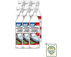 6 x HG - Hygiënische Matras Opfrisser - Werkt Na 30 Minuten - Neutraliseert Nare Geurtjes - 500 ml - Matrasopfrisser - Hygiëne - Geur Verwijderen - Matras Reinigen - Enzymen