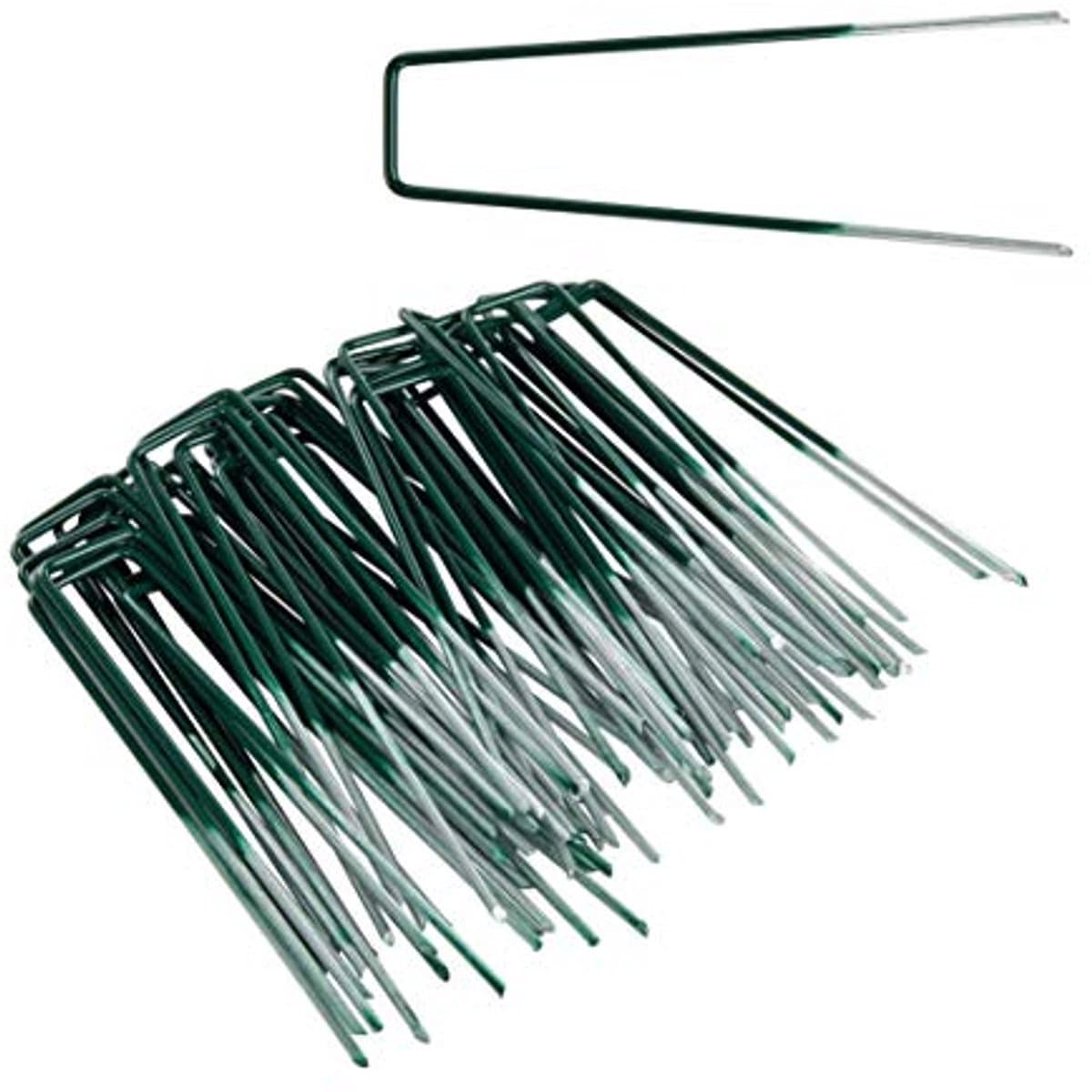 Grondankers, Tentharingen en Bevestigingsankers - 50 Stuks - 150 x 30 mm - Thermisch Verzinkt en GepOedercoat — afbeelding 1