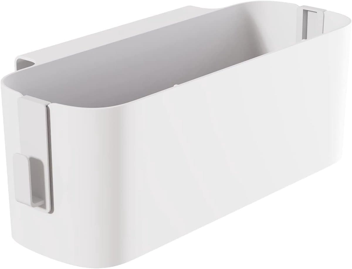 QTTVBTNA -Hangend Nachtkastje met Organizer – Compact & Ruim – Opbergruimte voor Boeken, Telefoon & Accessoires — afbeelding 1