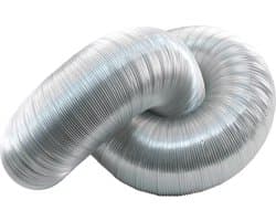Starx afvoerslang flexibel aluminium 125mm - 3 meter (45.707.04)