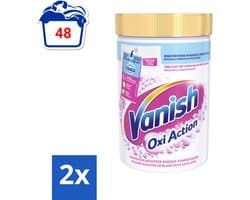 Vanish Oxi Action - Vlekkenverwijderaar Poeder - Witte Was - 710 Gram - Voordeelverpakking - 2 stuks