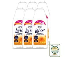 6 x Lenor - Strijkwater - Summer Breeze - Textielverfrisser - 1000 ml - Wasstrips - Strijkwater Summer Breeze - Textielverfrisser - Zomerse Geur - Frisheid - Kledingverfrisser