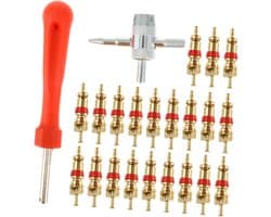 1set Delige Ventielkern Verwijder Tool Multifunctionele Auto Accessoires Voor Bandenreparatie Airconditioning Spool Ergonomisch Ontwerp Lichtgewicht Voor Gemakkelijk Gebruik