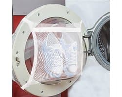 2 stuks Sneaker Droger & Wasmachine Tas, Droger voor Schoenen, Kleding & Wasserij - Elastische Riemverstelling voor de meeste drogers Machines Deur in Wasruimte (15,7x15,7 inch)