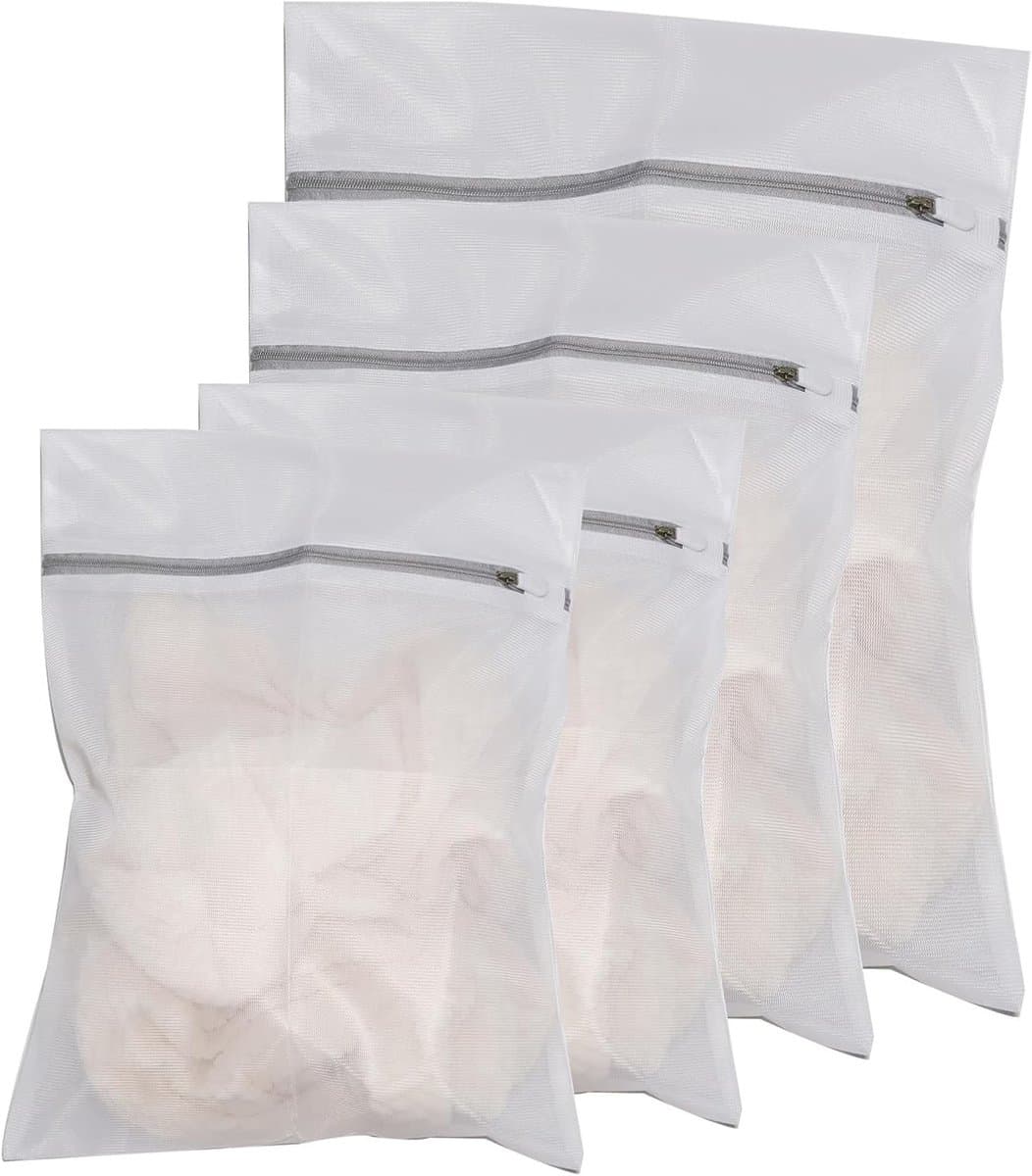 Waszak voor kleding en linnengoed - Ideaal voor wasmachine, opbergen en reizen (4, 25 x 30 cm) — afbeelding 1