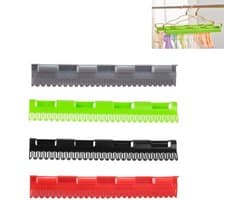 Sokkenclips 4 stuks - Multifunctioneel Sokker-droogrek - Kunststof Kleerhanger - Ondergoed/Handdoeken - Praktische Sokkenhouders - Ruimtebesparend - Sokkendroger