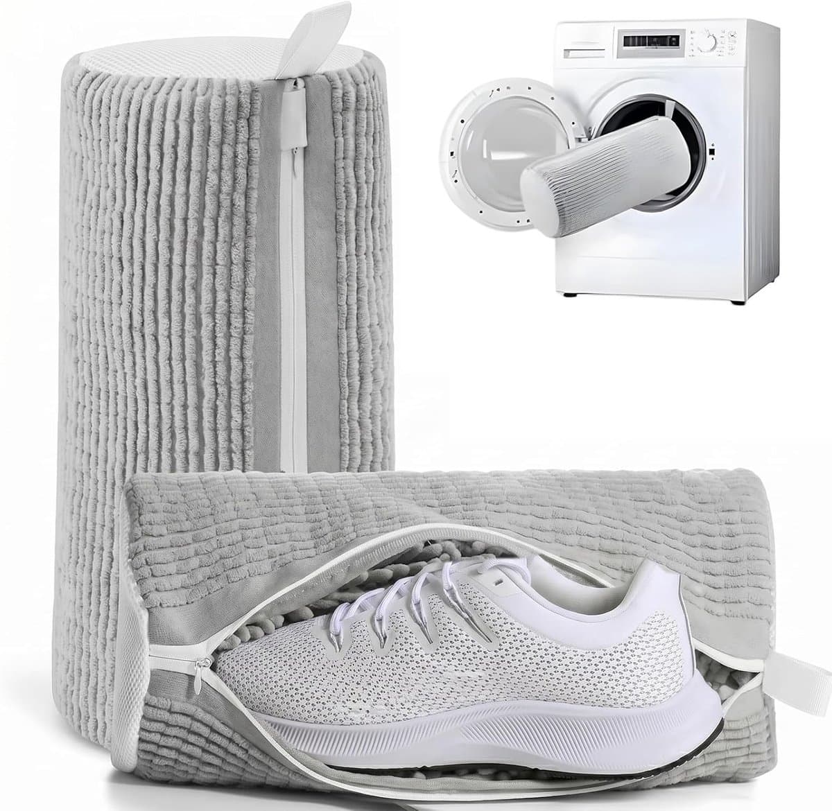 Waszakken voor Schoenen - 2 Herbruikbare Waszakken voor Sneakers en Schoenen in de Wasmachine, 360° Diepe Reiniging voor Alle Schoentypes — afbeelding 1