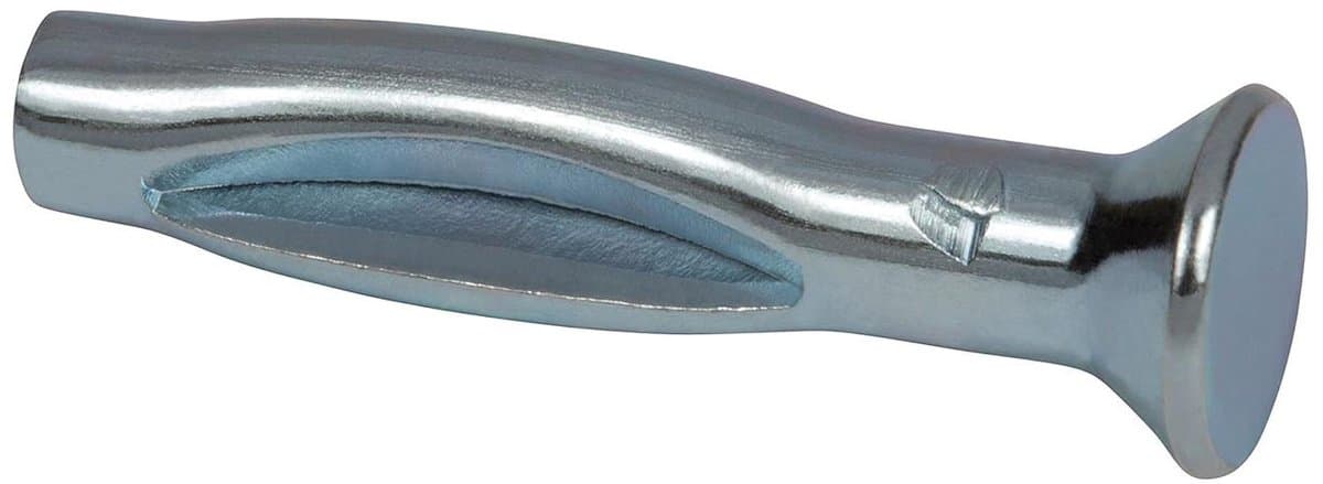Betonanker - Split drive - Vastzetten in beton - Verzinkt roestwerend - 100 stuks - Zilver — afbeelding 1