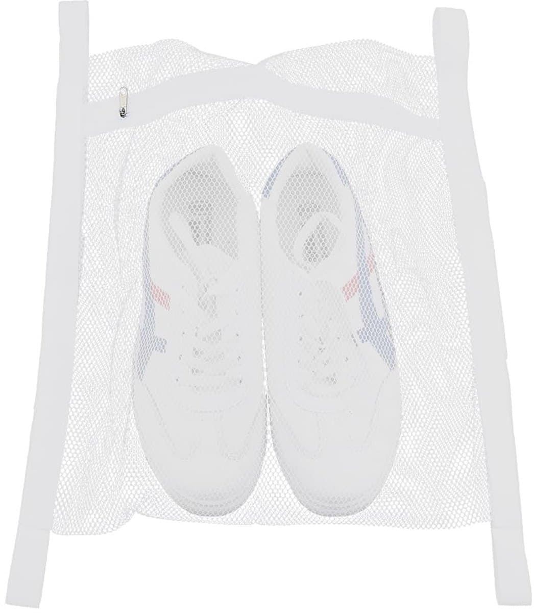 LIVIA HOME- Schoenwaszak Grote Honingraat - Waszakken voor Schoenen - Waszak voor Sneakers - Wasnet - Rits en Riem - 118 cm Lang — afbeelding 1