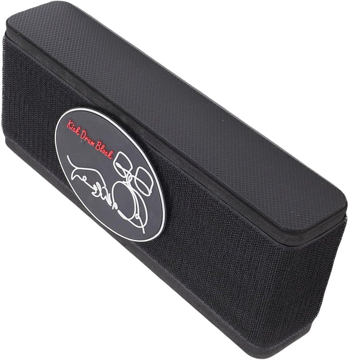 Basdrum Anker - Pedaal Stopper - Stabiliteit tijdens Spelen - Antislip Grip - 25 cm Lengte - Zwart — afbeelding 1