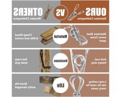 RVS Wasknijpers Set van 100 Stuks, Duurzame Klemmen voor Kleding, Huishoudelijk Gebruik en Kantoor