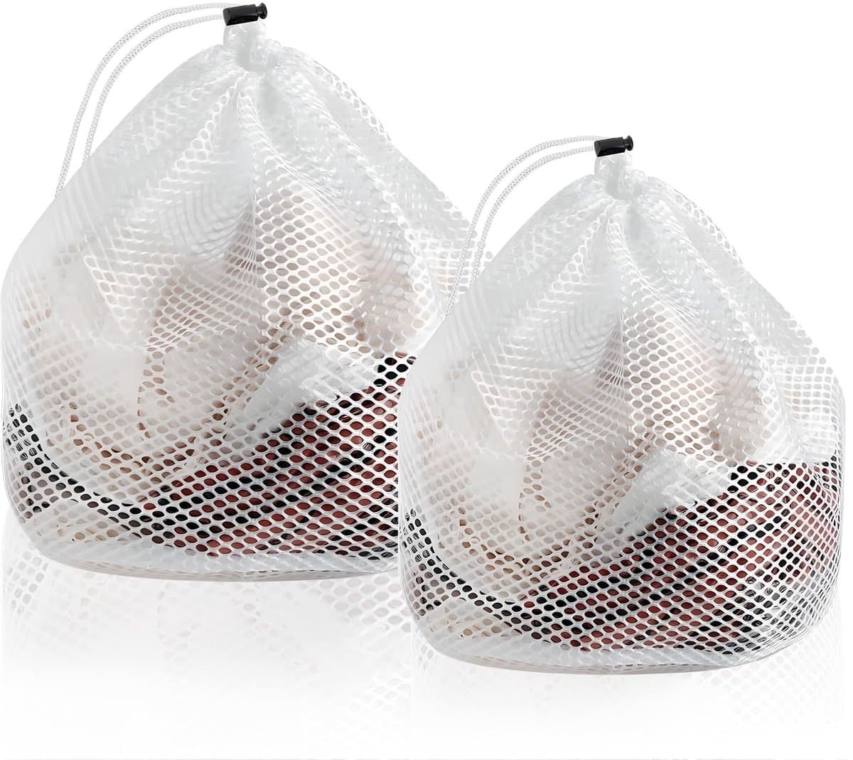 Dailygoody - Mesh Laundry Bags - Waszakken - Duurzaam en handig - 2 stuks - Voor kleding en delicate was - Bescherm je wasgoed — afbeelding 1