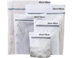 5 stuks wasnet voor wasmachine wasnet, waszak voor gevoelige, blouse, schoenen, beha, ondergoed