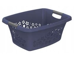 Wasmand 25L met bloemenprint - Markless