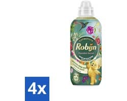 Robijn – Wasverzachter – Intense Paradise Secret – 765 ml - Voordeelverpakking - 4 stuks