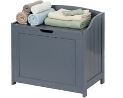 Wasmand - 80 l - grijs