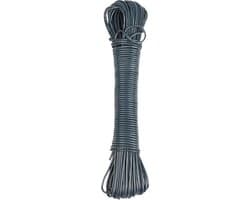 Urban Living Waslijn - 20 meter - PVC - donker grijs - drooglijn / waslijndraad - wasgoed ophangen — afbeelding 1