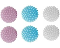 6 Stuks Droogballen voor Wasmachine en Wasdroger