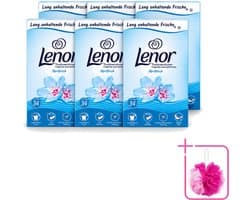 6 x Lenor - Droogtrommeldoekjes - Aprilfris - Textielverfrisser - 34 Doekjes - Bulkverpakking - Droogtrommeldoekjes - Frisheid