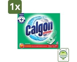 1 x Calgon - Wasmachinereiniger - Tegen Kalkaanslag - 48 Tabletten - Wasmachinereiniger - Kalkverwijderaar - Wasmachineonderhoud - Wasmachinetabletten - Wasmachine Reiniging