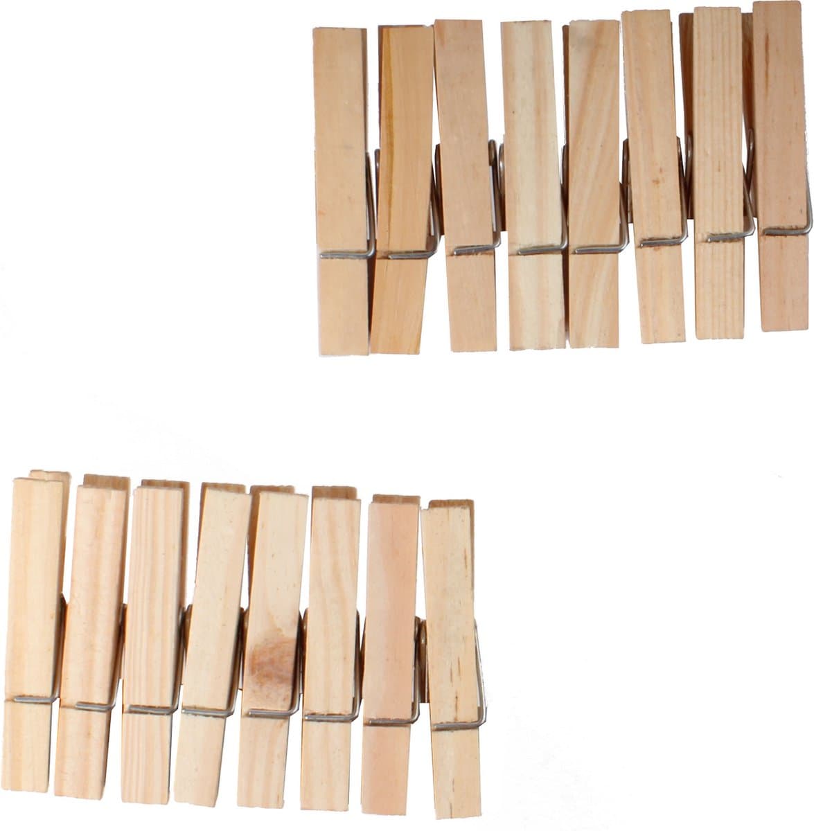 Heless Houten Wasknijperset Voor Poppenkleren 16 Stuks 6 Cm — afbeelding 1