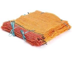 100 stuks robuuste raschelzakken - 51x80 cm - Voor aardappelen, uien en groenten