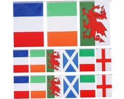 1set Internationale Vlaggen Banner Vlaggenlijn Met Wereldvlaggen Voor Feesten Vergaderingen Educatieve Doeleinden Kleurrijke Decoratie Voor Diverse Evenementen