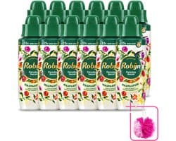 12 x Robijn – Wasparfum – Paradise Secret – 342 ml - Bulkverpakking - Wasparfum - Douchemop - Wasparfum voor kleding